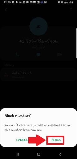 How to Block Phone Numbers on an Android Step 3 | Medicare Plan Finder